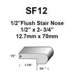 SF12 – 1/2″ Flush Stairnose