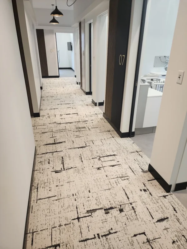 Commercial carpet installation in Penticton by Sierra Flooring