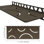 Schluter wall shelf